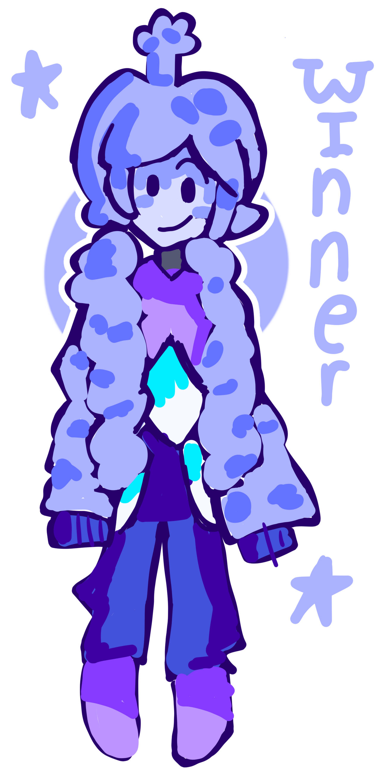 Bfdie Ruler Humanized Winner humanized (bfdi) by Wispchaos18 on DeviantArt