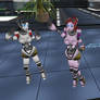 Robot Girl Dancers 1 - Second Life