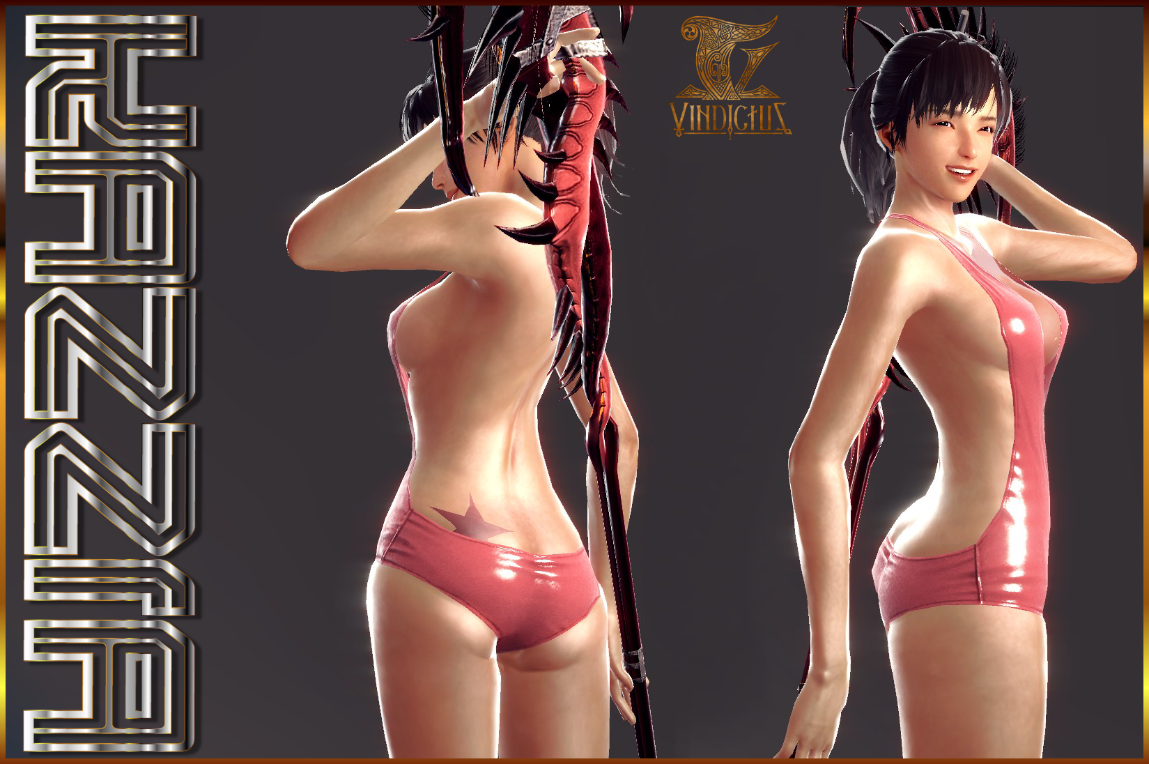 Kazzia Pink Bathing Suit - Vindictus MMO