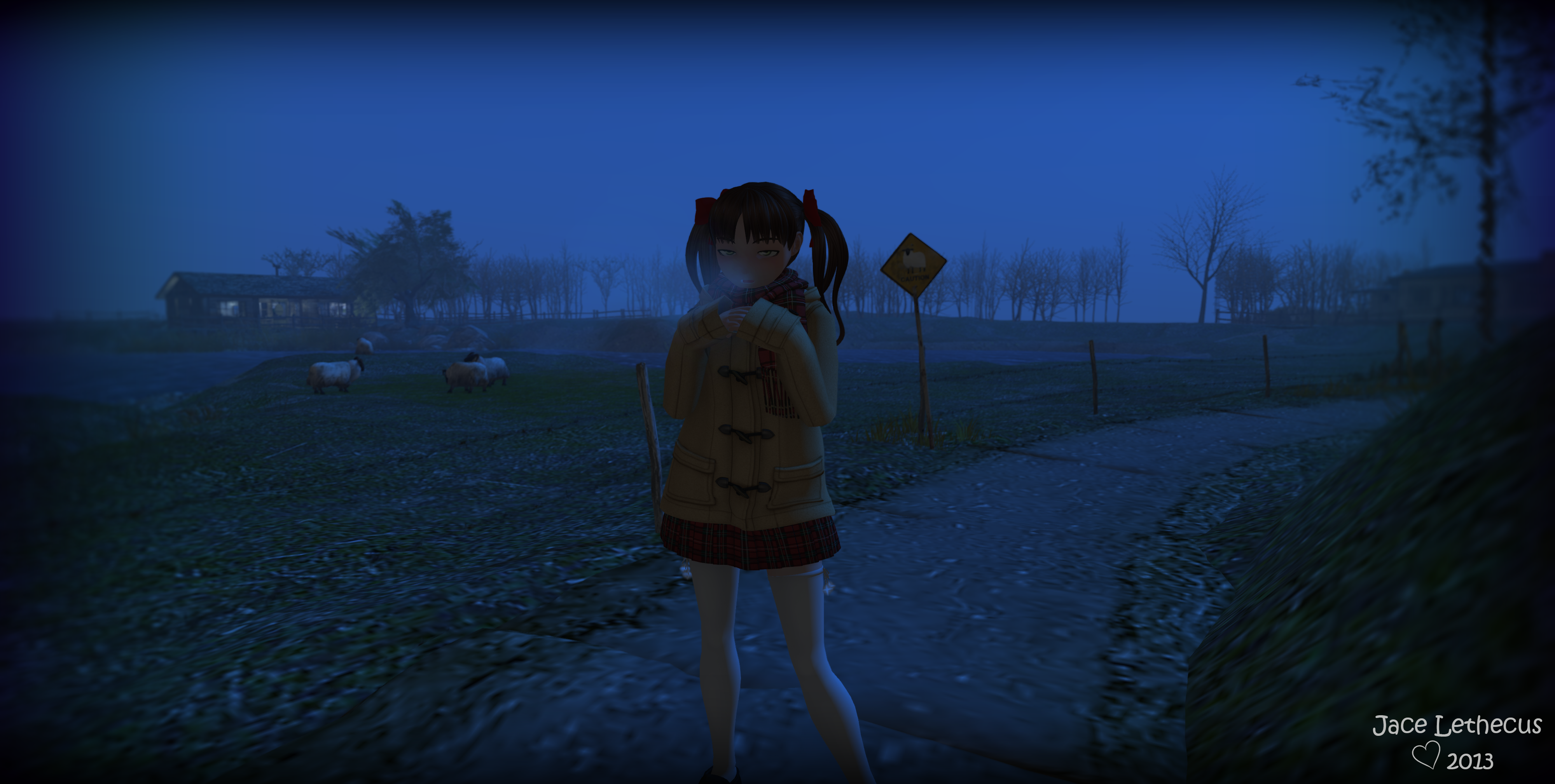 3nd Day -5am Walk- Second Life