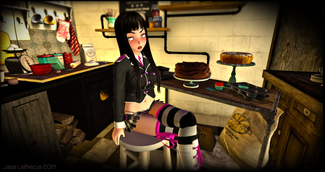 Rikka Getting Mad 2 of 2 - Second Life