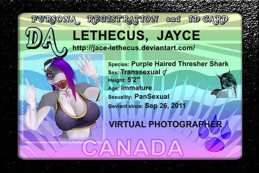 Deviant Art ID Badge - Jayce - Second Life