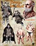 Orcs-Goblins   Brynn Ironfast Ref Sheet   -SL Work by Jace-Lethecus