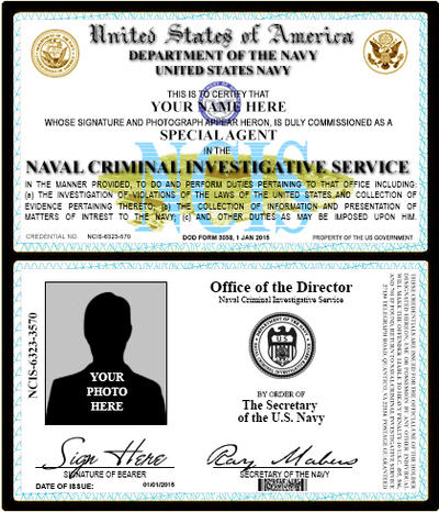 NCIS Badge Credentials By Rustybauder On DeviantArt