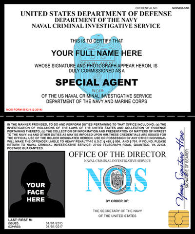 NCIS Badge V3 By Rustybauder On DeviantArt