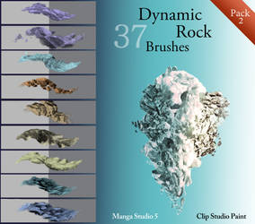 Dynamic Rock Brushes - Pack 2