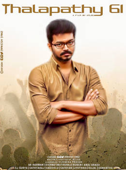 Thalapathy61 Poster by Rakeshtanz