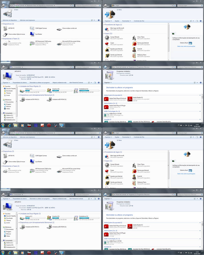 Windows 7 ShellStyle Layouts by Artur89SD