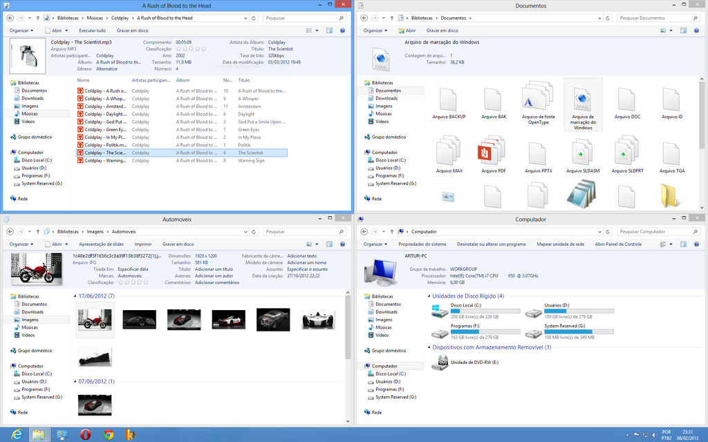 Windows 7 Layout Image Windows 7 Layout on Windows 8 (PREVIEW 2) by Artur89SD on DeviantArt