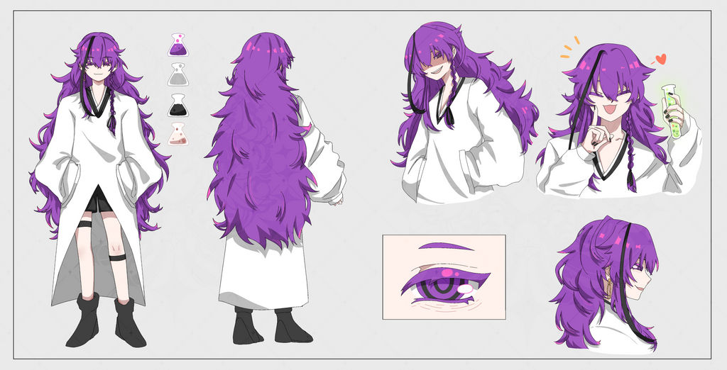 sample oc sheet by SilpeacH on DeviantArt