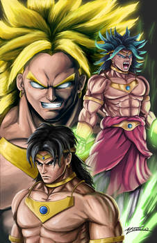 Broly the legendary Super Saiyan