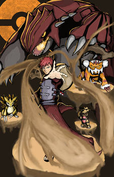 Gaara the Pokemon Master of the Sand