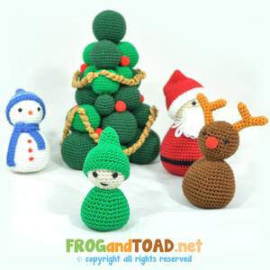 Scene de Noel - Christmas Scene FROGandTOAD by FROG-and-TOAD