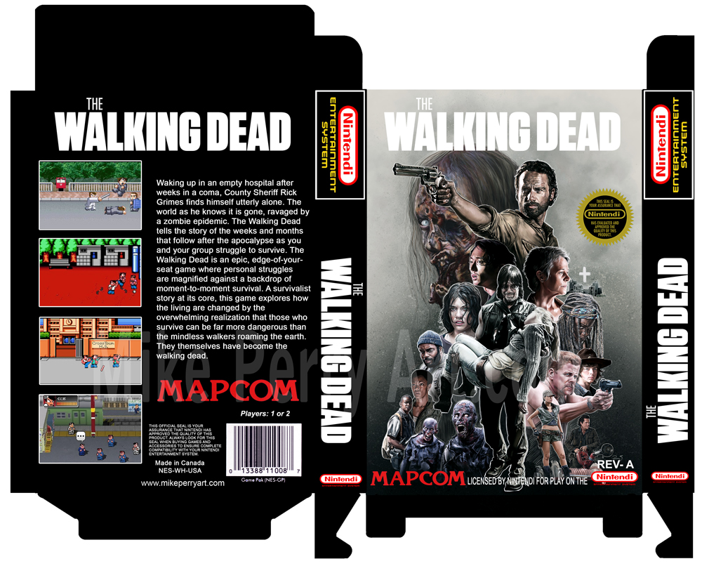 The Walking Dead NES Boxtemplate Mperry 2015