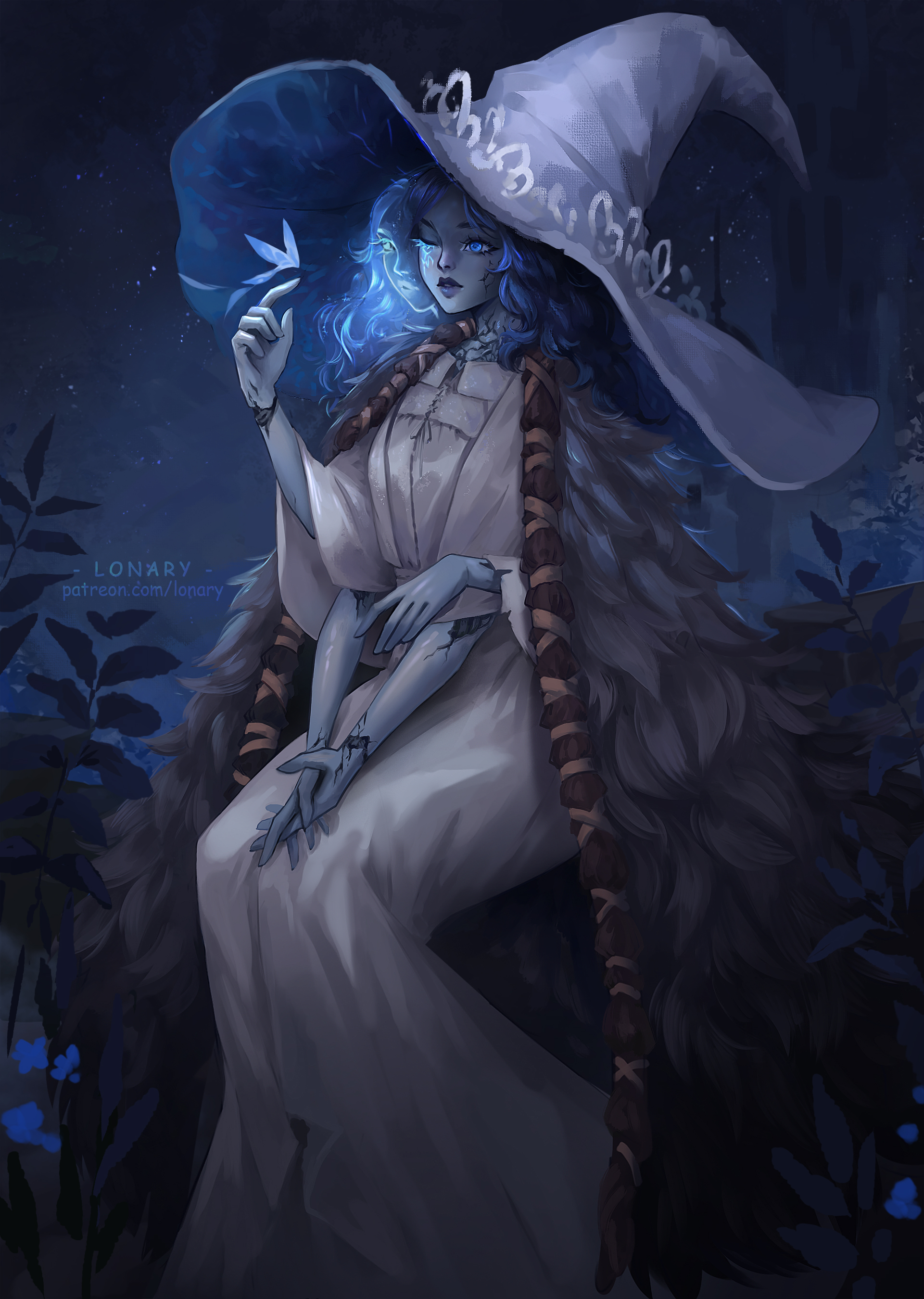 Ranni the Witch - ELDEN RING, an art print by Carrot - INPRNT