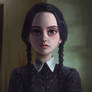 Wednesday Addams Big Eyes