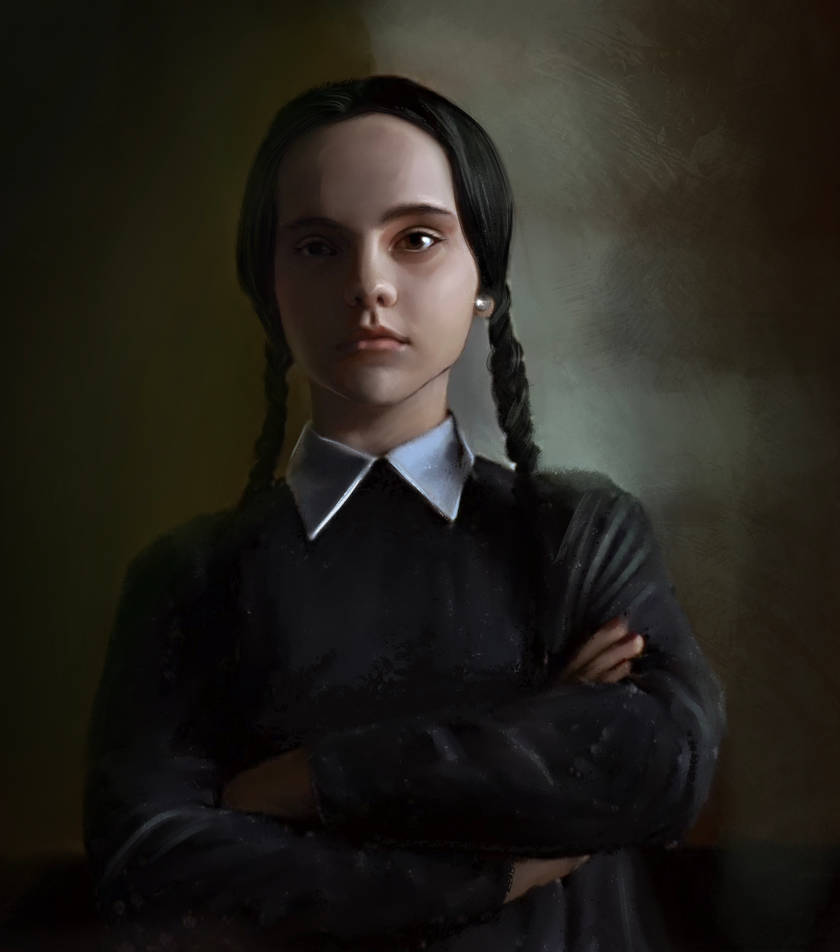 Displeased Wednesday Addams by stockholmsin on DeviantArt