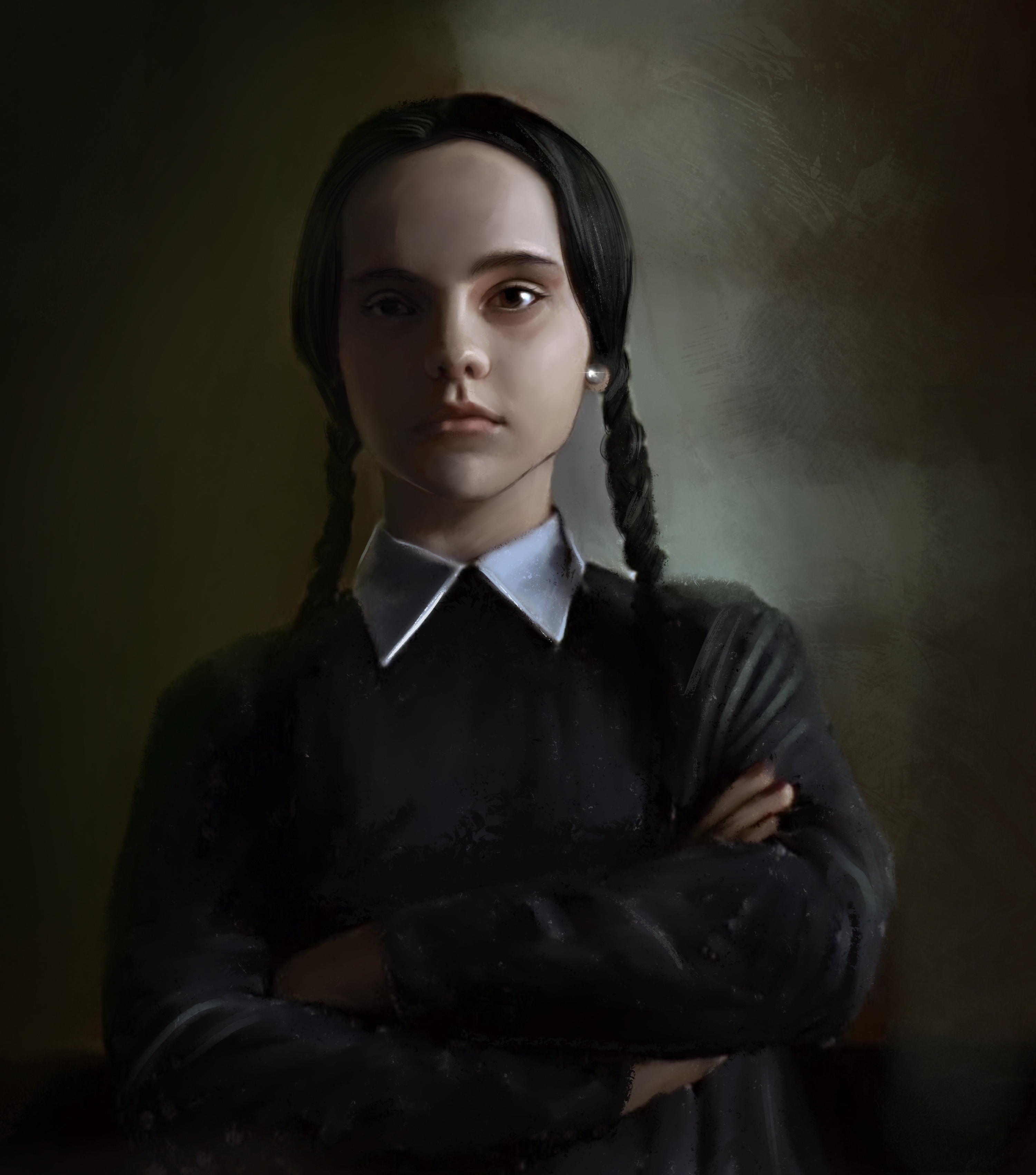 Wednesday Ruld 34 Displeased Wednesday Addams by stockholmsin on DeviantArt