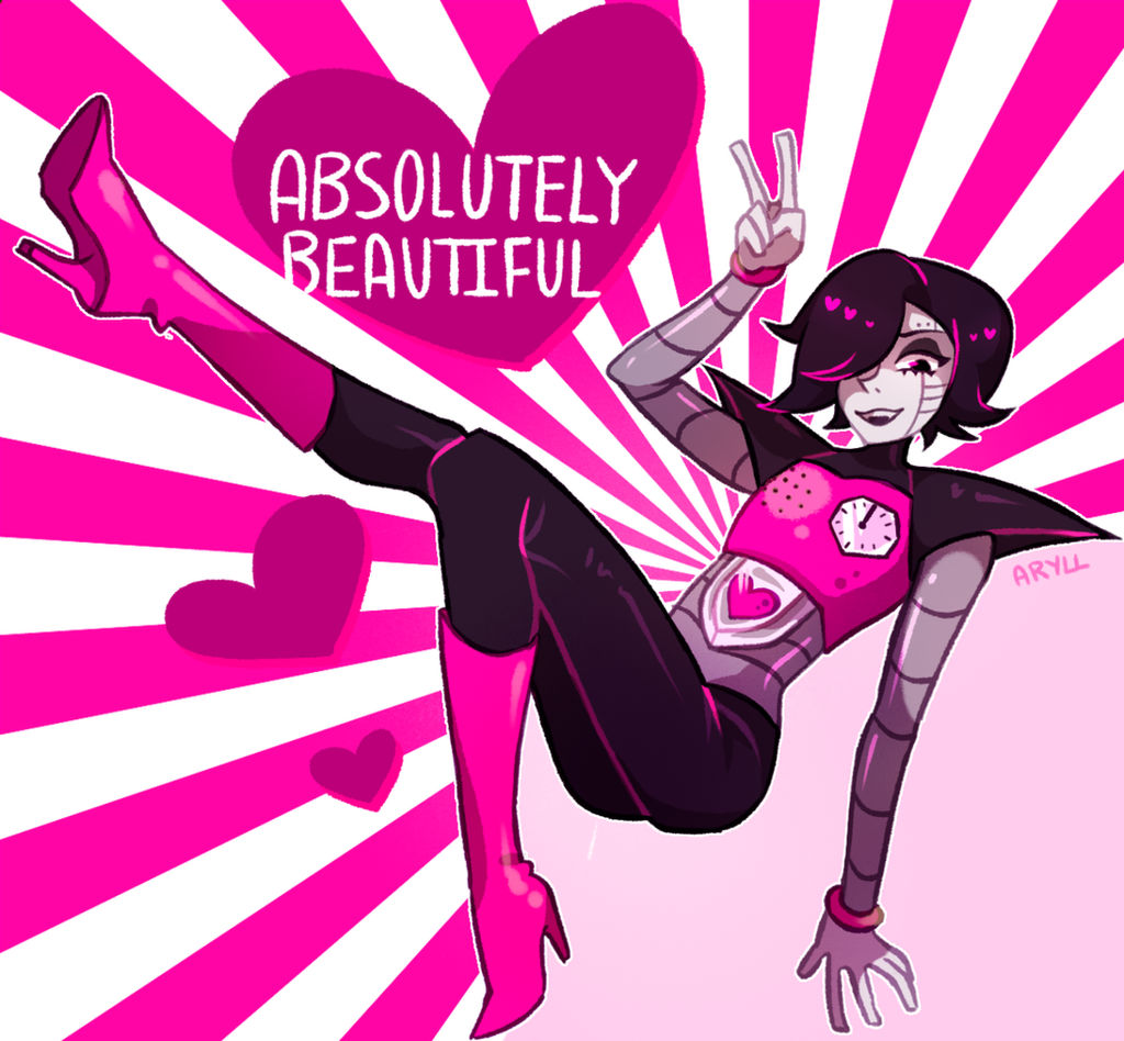 Undertale - Mettaton EX by aryllins on DeviantArt