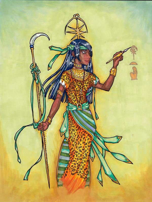 Seshat by metallic-feather on DeviantArt