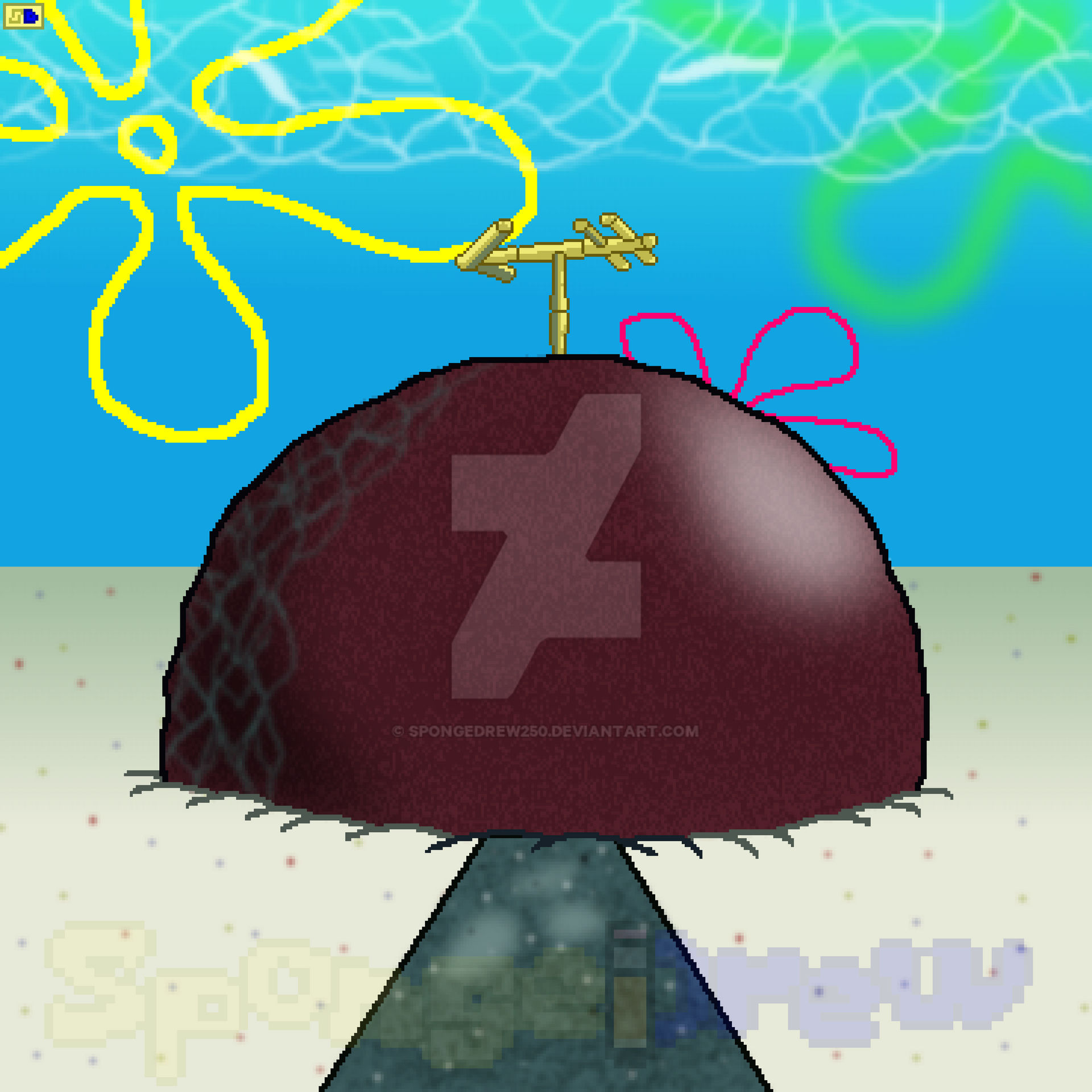 Patrick Rocks Briefcase Spongebob Patrick Rock House
