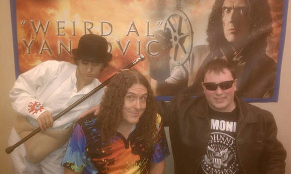 Me and Weird Al Yankovic