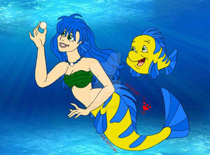 flounder mermaid