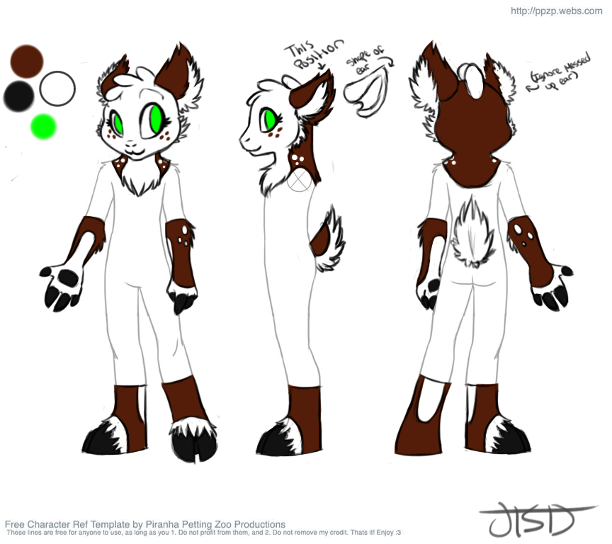 Fursuit Partial Reference Sheet: Pie by Jaydetheshadowdragon on DeviantArt