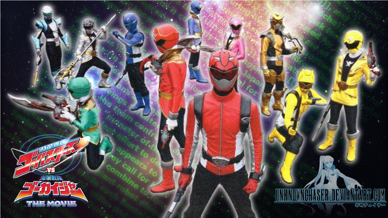 Go-Busters vs. Gokaiger Wallpaper