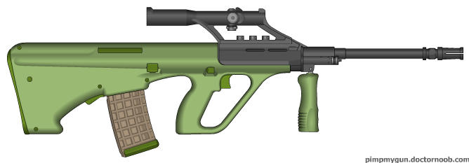 AUG with Scope (ACOG Scope) by smb90 on DeviantArt