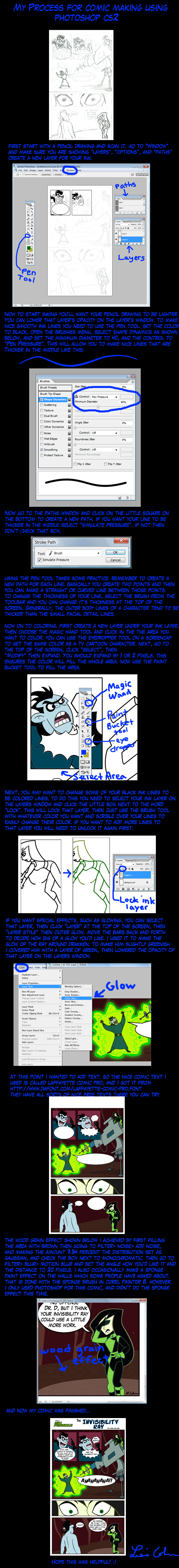 How to do Comics in Photoshop