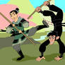 Mulan Versus Monkey Fist