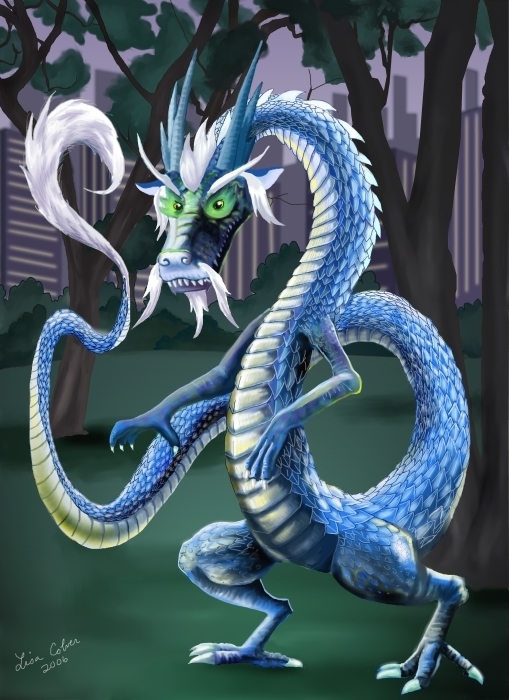 Grandfather in Dragon Form by LMColver on DeviantArt