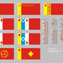 new Soviet flags