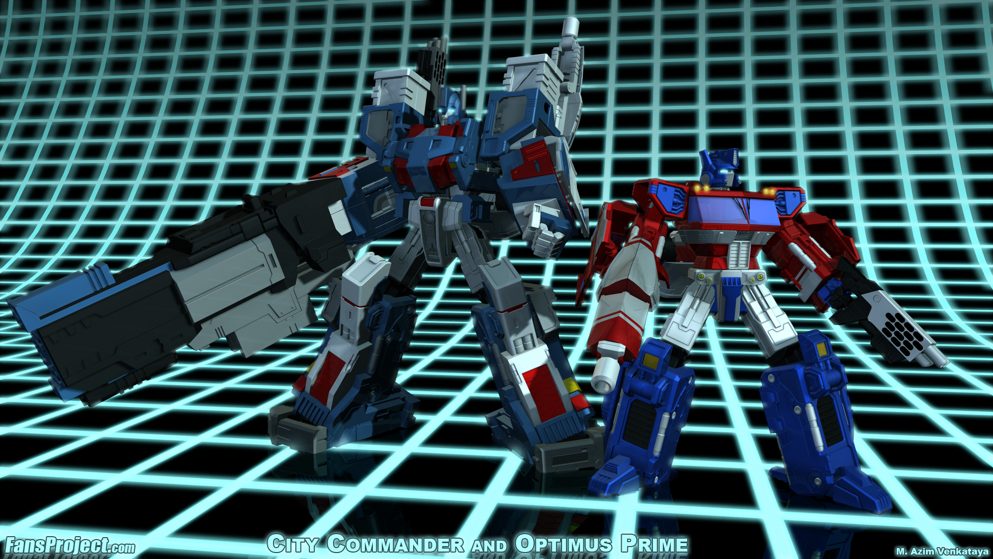 UM City Commander and Optimus