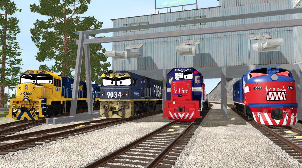 Angry Rail ''We are angry'', said the diesels by RentonRails on DeviantArt