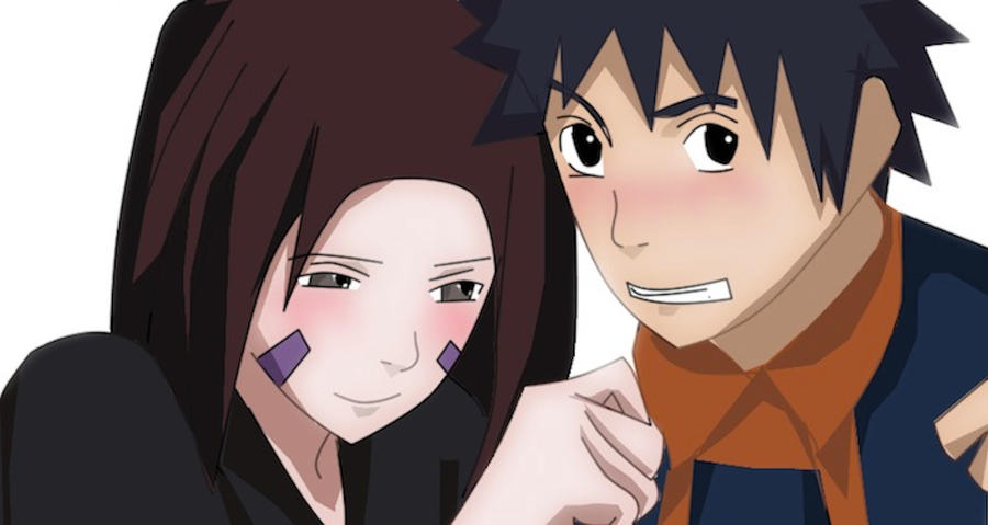 Obito and Rin by shadowkittyart on DeviantArt