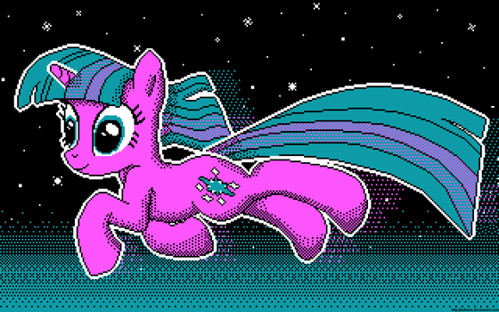 Twilight Sparkle in CGA