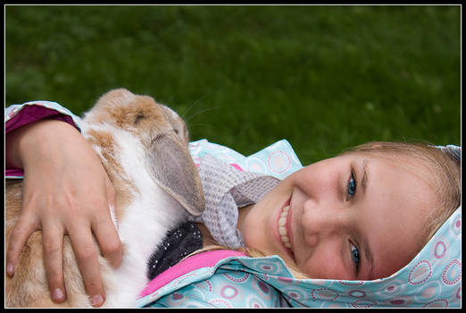 happiness is a warm bunny