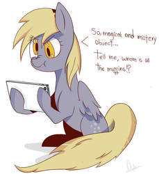 Derpy discovers Android