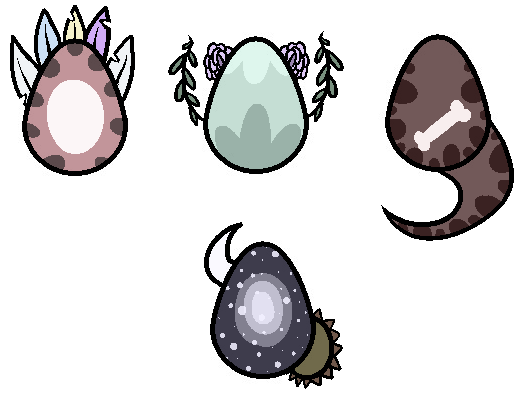 Mystery Egg Adopts 3 [CLOSED]