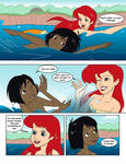 Mowgli's Swimming Lessons with Ariel Part 4