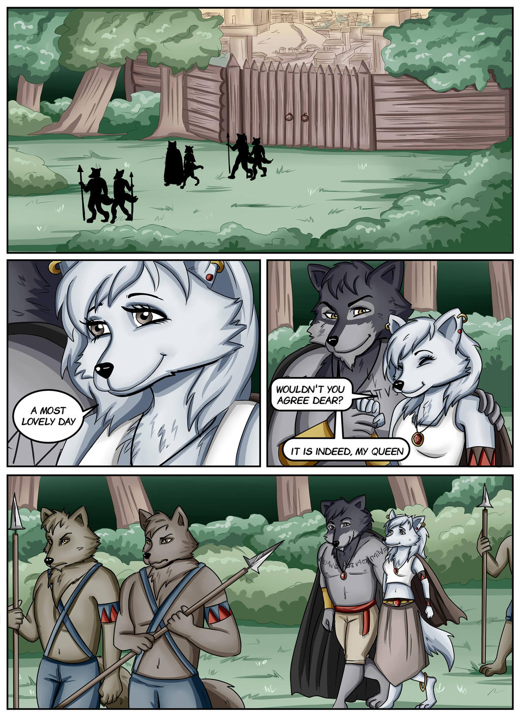 The Wolf Child Chapter 1 Page 1 by jazz316 on DeviantArt