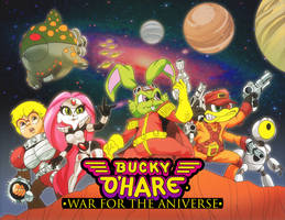 Bucky O Hare (War for the Aniverse) Title Cover