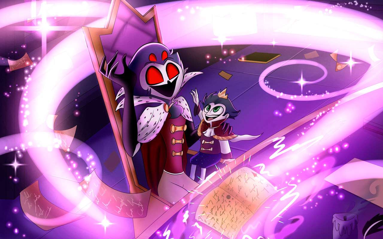 Stolas Study Stolas and Lucius in study by jazz316 on DeviantArt