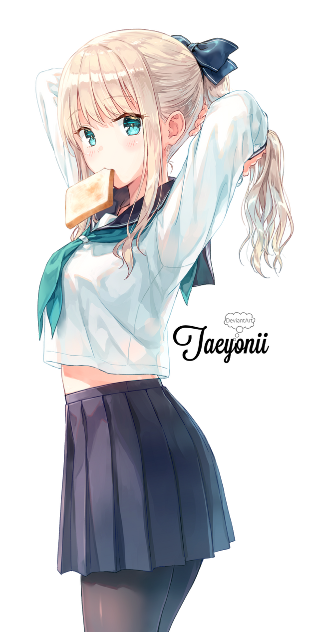Anime School Girl Png by Taeyonii on DeviantArt Anime School Girl Png by Taeyonii on DeviantArt