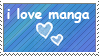 I_love_manga-stamp by kluska-chan