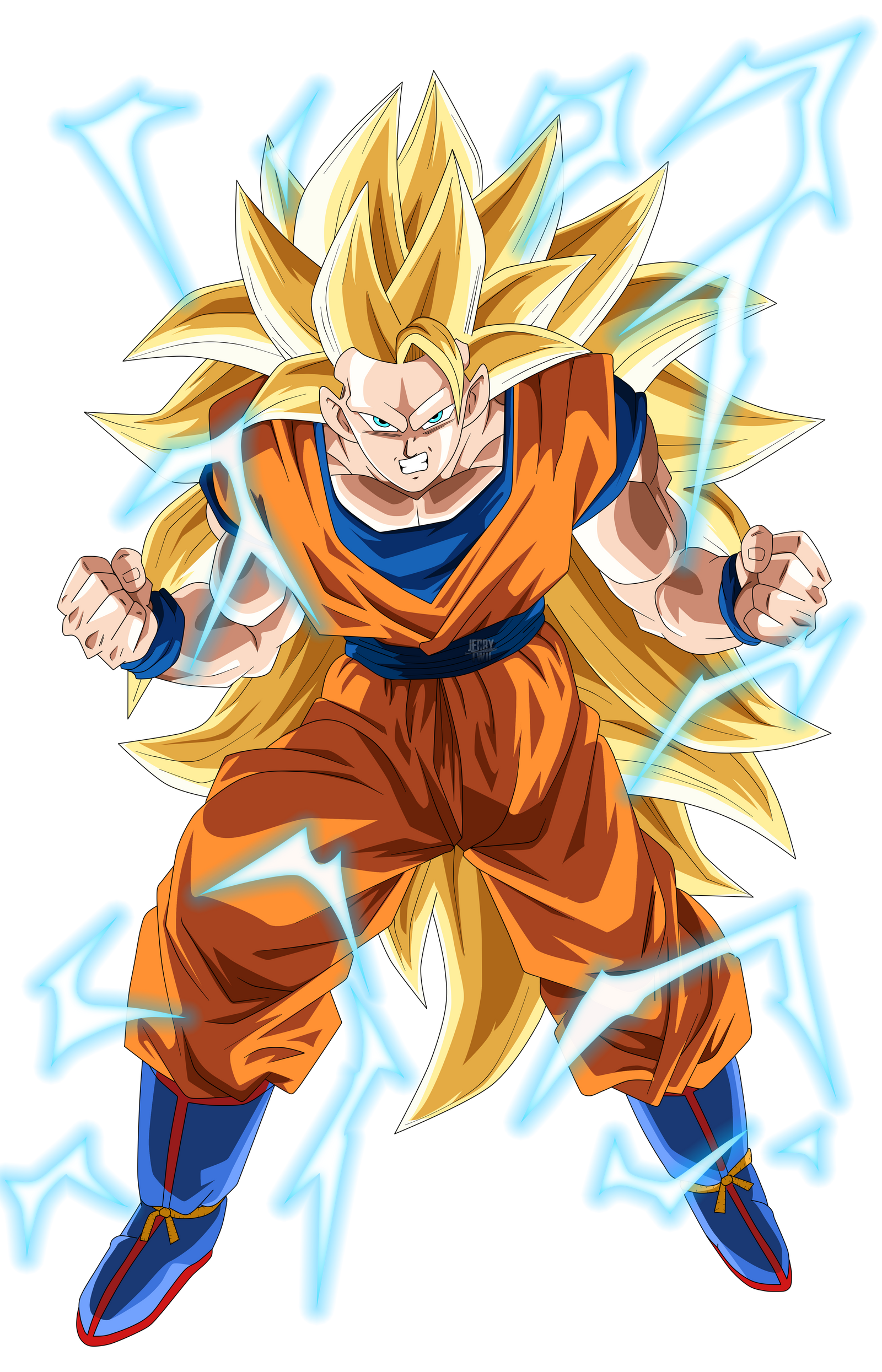 Son Goku Super Saiyajin 3 - Dragon Ball by UrielALV on DeviantArt