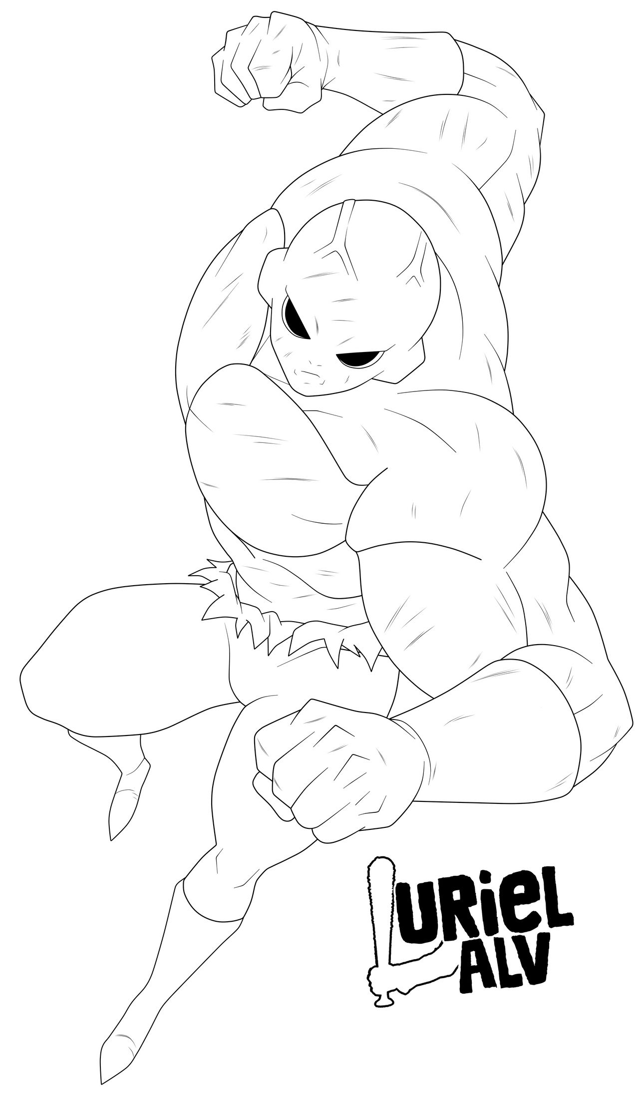 Jiren Lineart By UrielALV On DeviantArt jiren-lineart-by-urielalv-on-deviantart