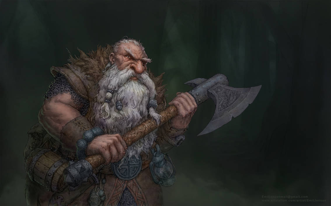 Dwarf Explorer by Emiljart on DeviantArt